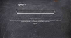 Desktop Screenshot of ingennet.com